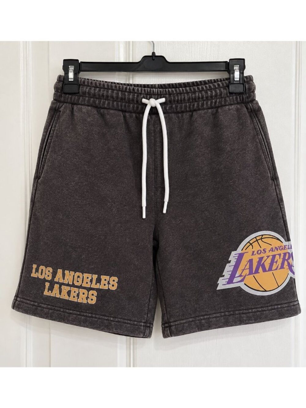 NBA Los Angeles Lakers Men's Graphic Fleece Shorts Size 3XL (48-50) NWT